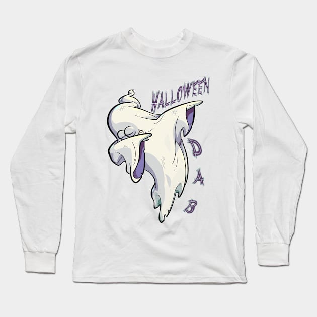 Halloween Dab Long Sleeve T-Shirt by KrasiStaleva